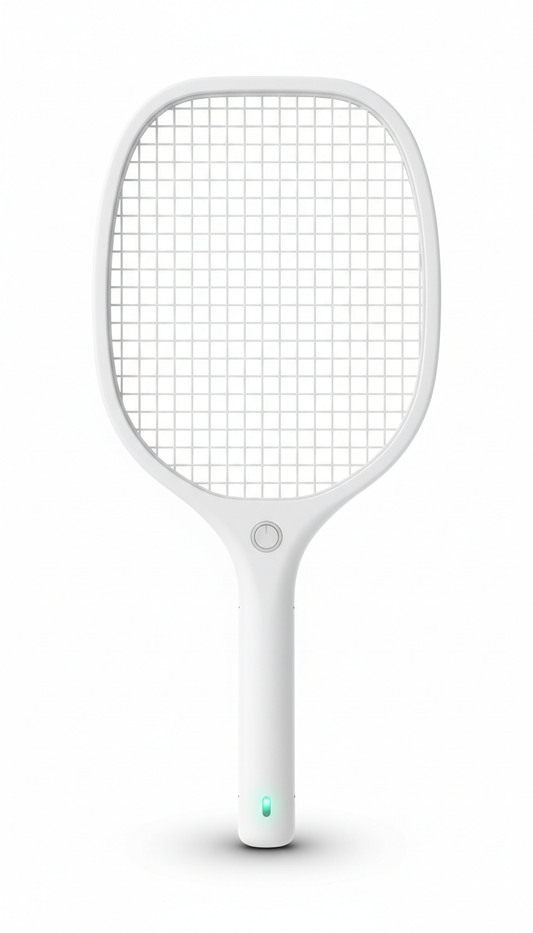 Pure White rechargeable swatter