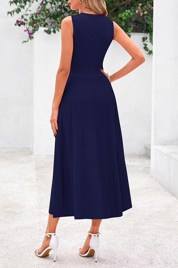 Robe Plissée Élégante