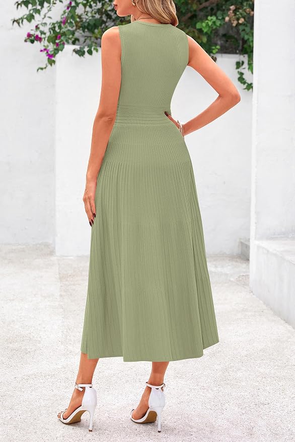 Robe Plissée Élégante