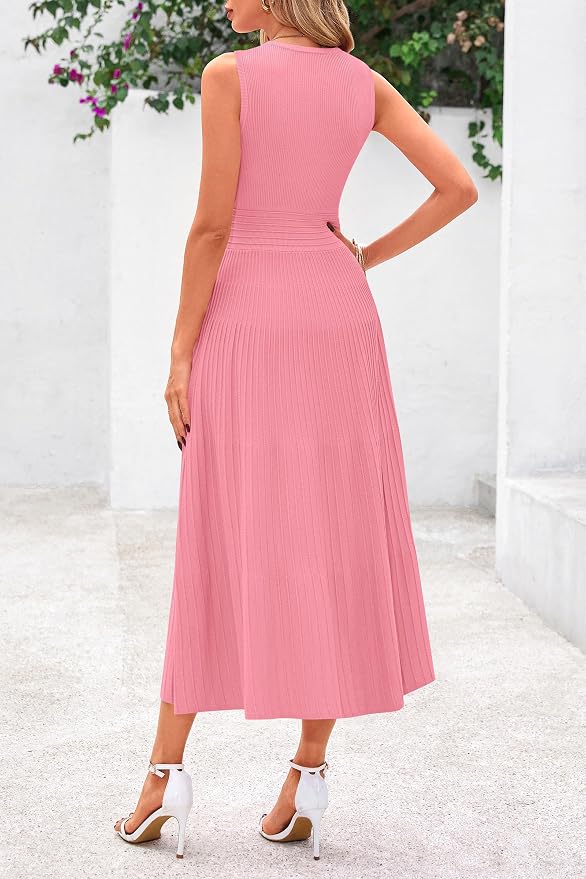 Robe Plissée Élégante