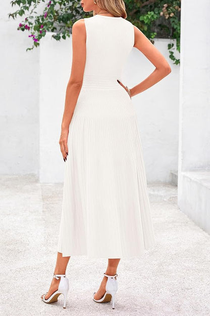 Robe Plissée Élégante