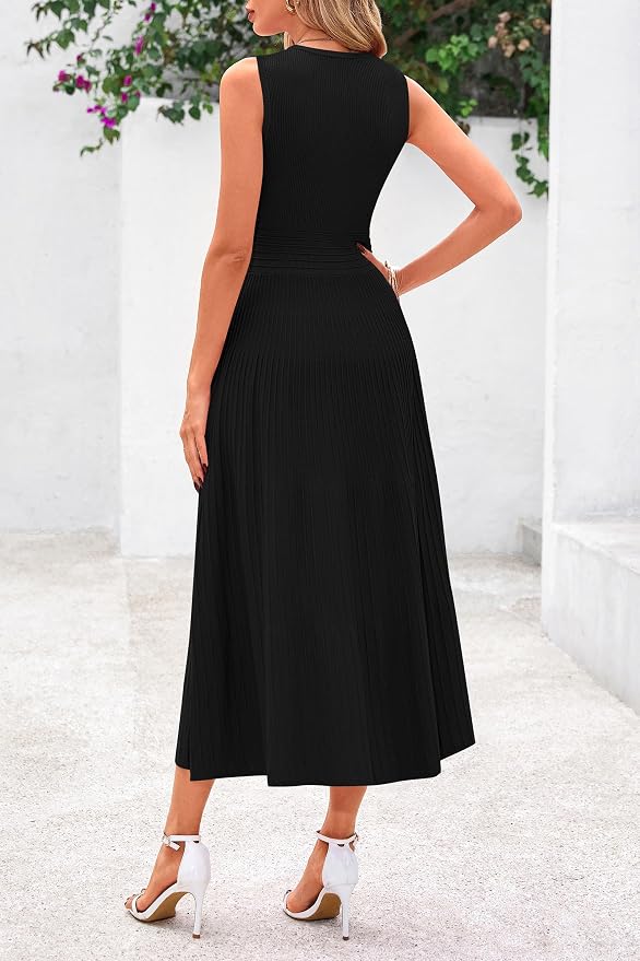 Robe Plissée Élégante