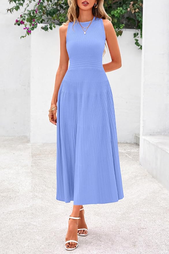 Robe Plissée Élégante