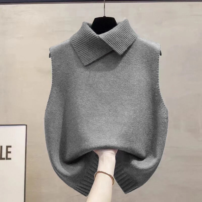 Sleeveless Knitted Vest