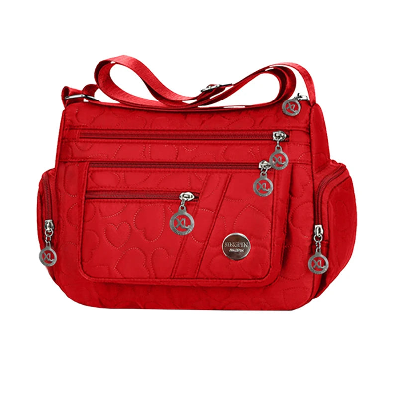 Nylon Crossbody Travel Bag