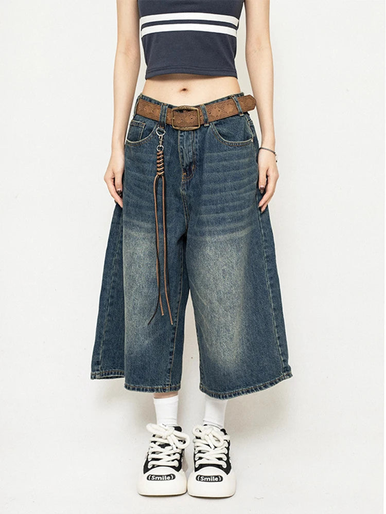 High-Waist Casual Shorts