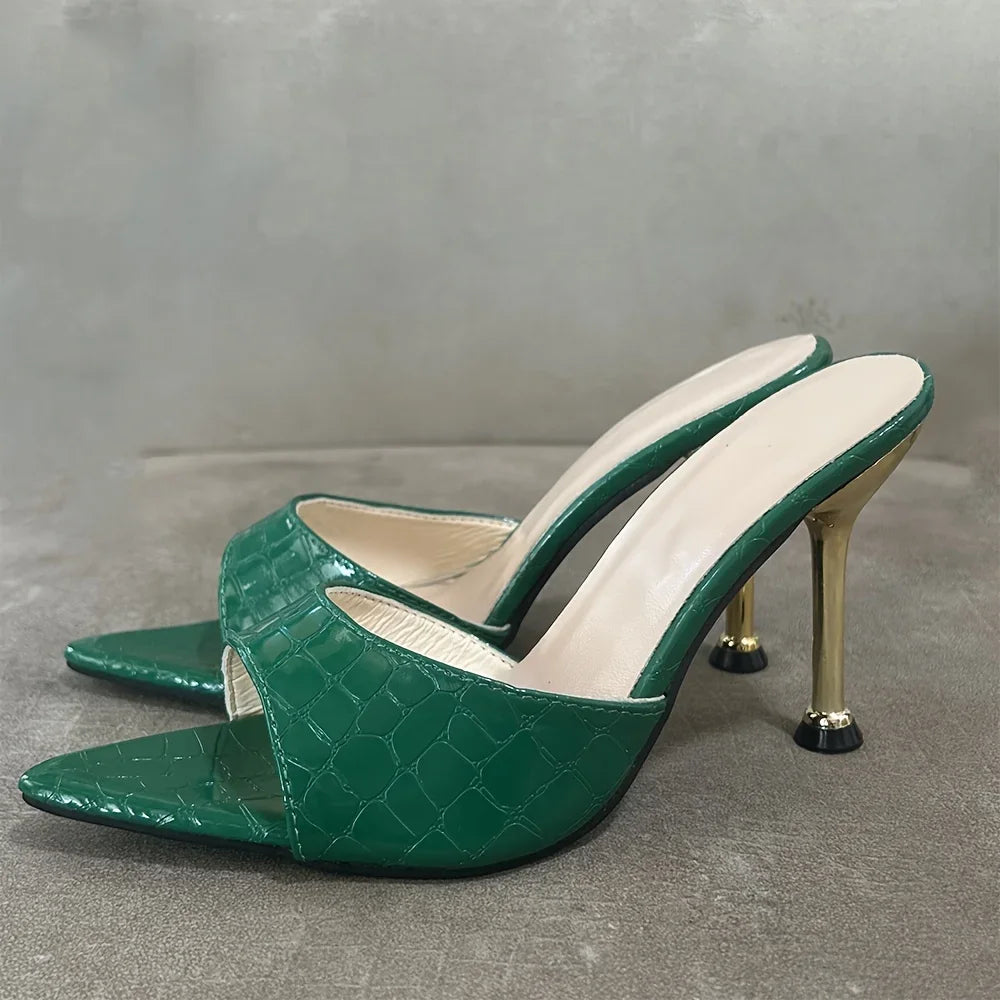 Elegant Slip-On Heels