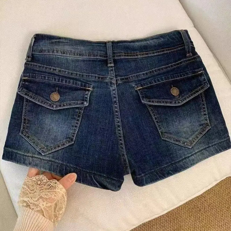 Street Style Denim Shorts