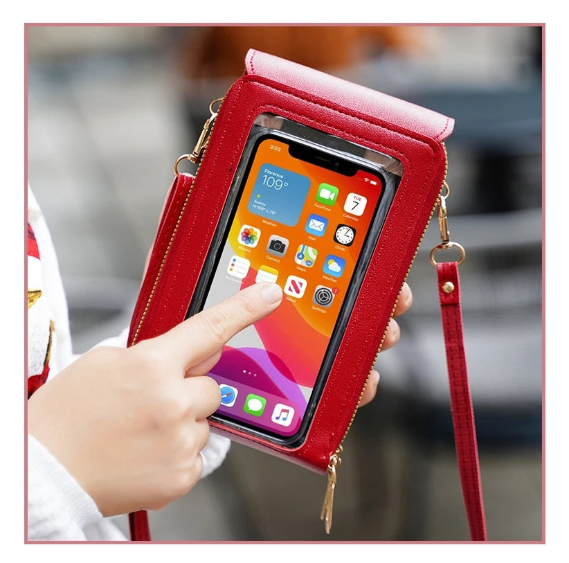 Women's Box Crossbody Phone Bag