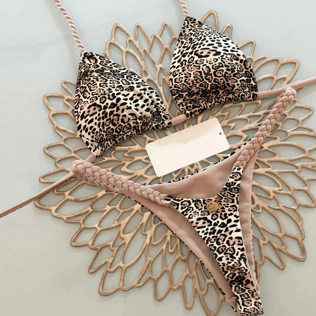 Printed Bikini Set