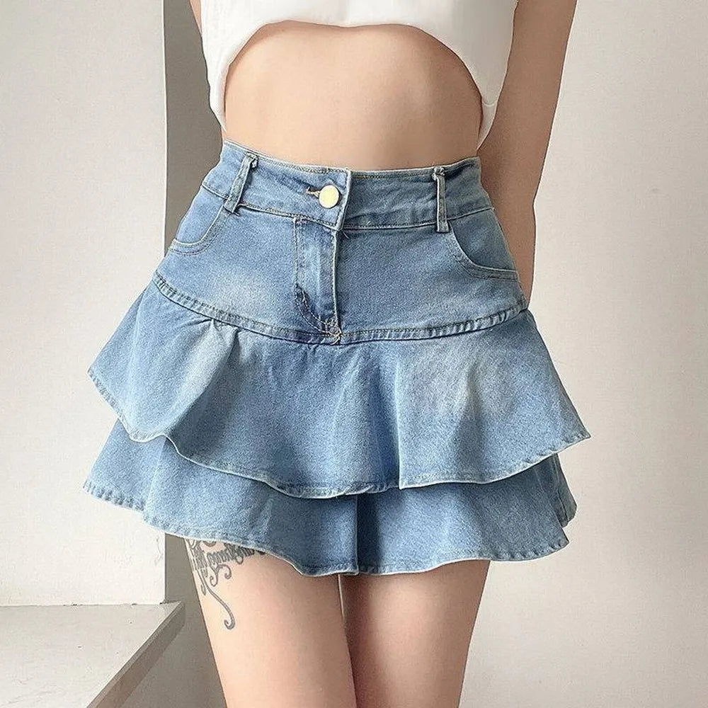 Women's Denim Skort
