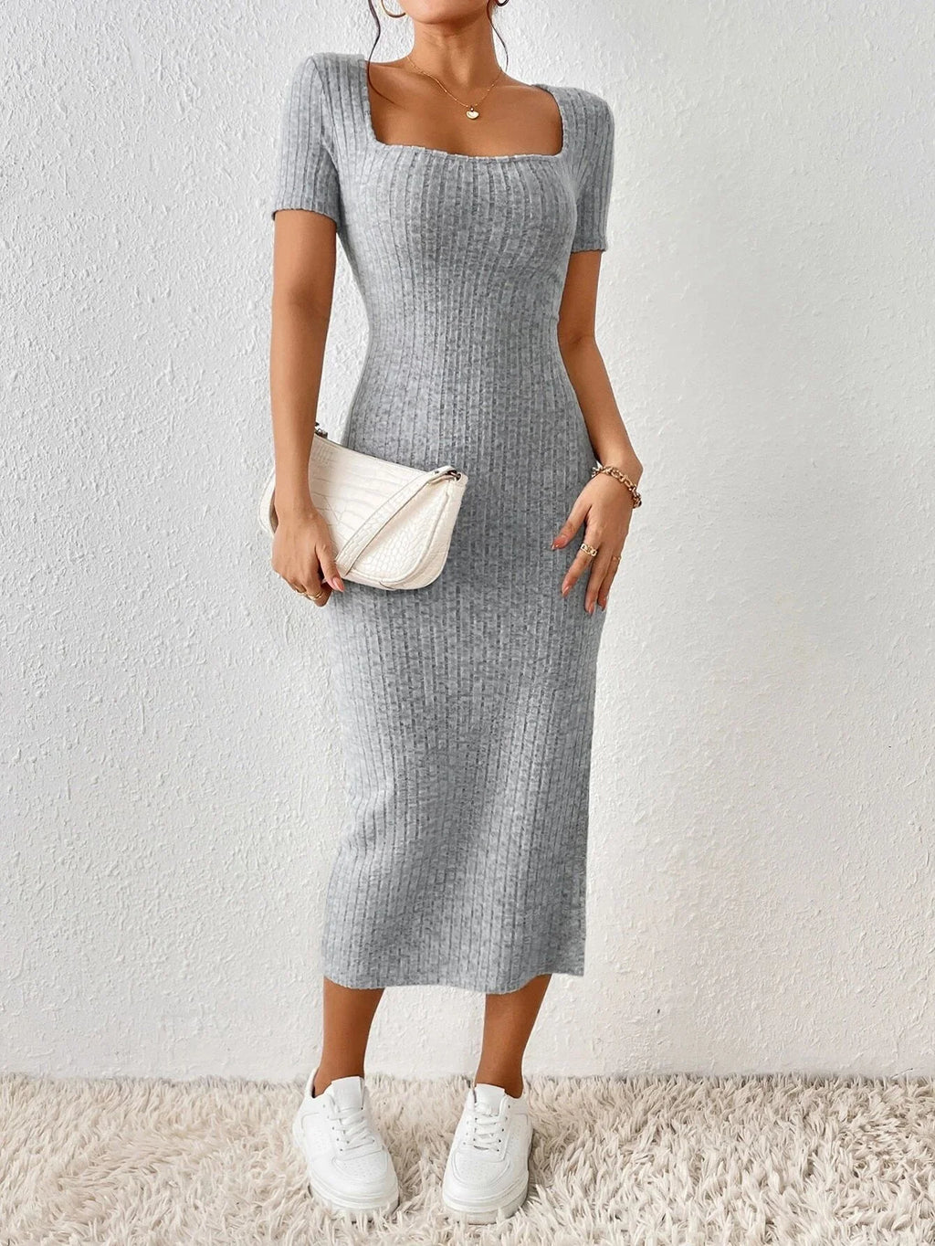 Casual Knit Dress