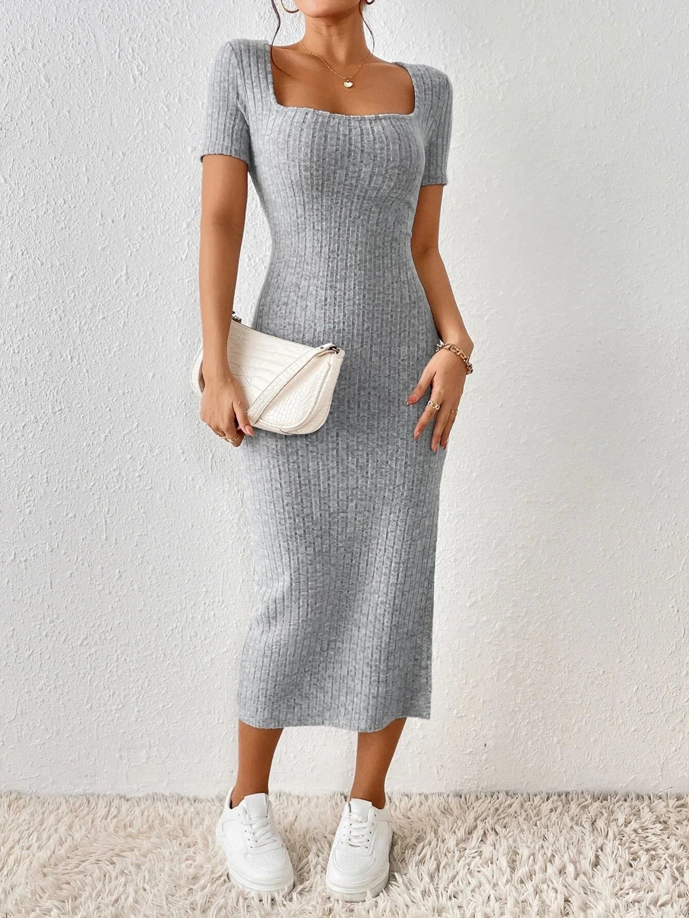 Casual Knit Dress