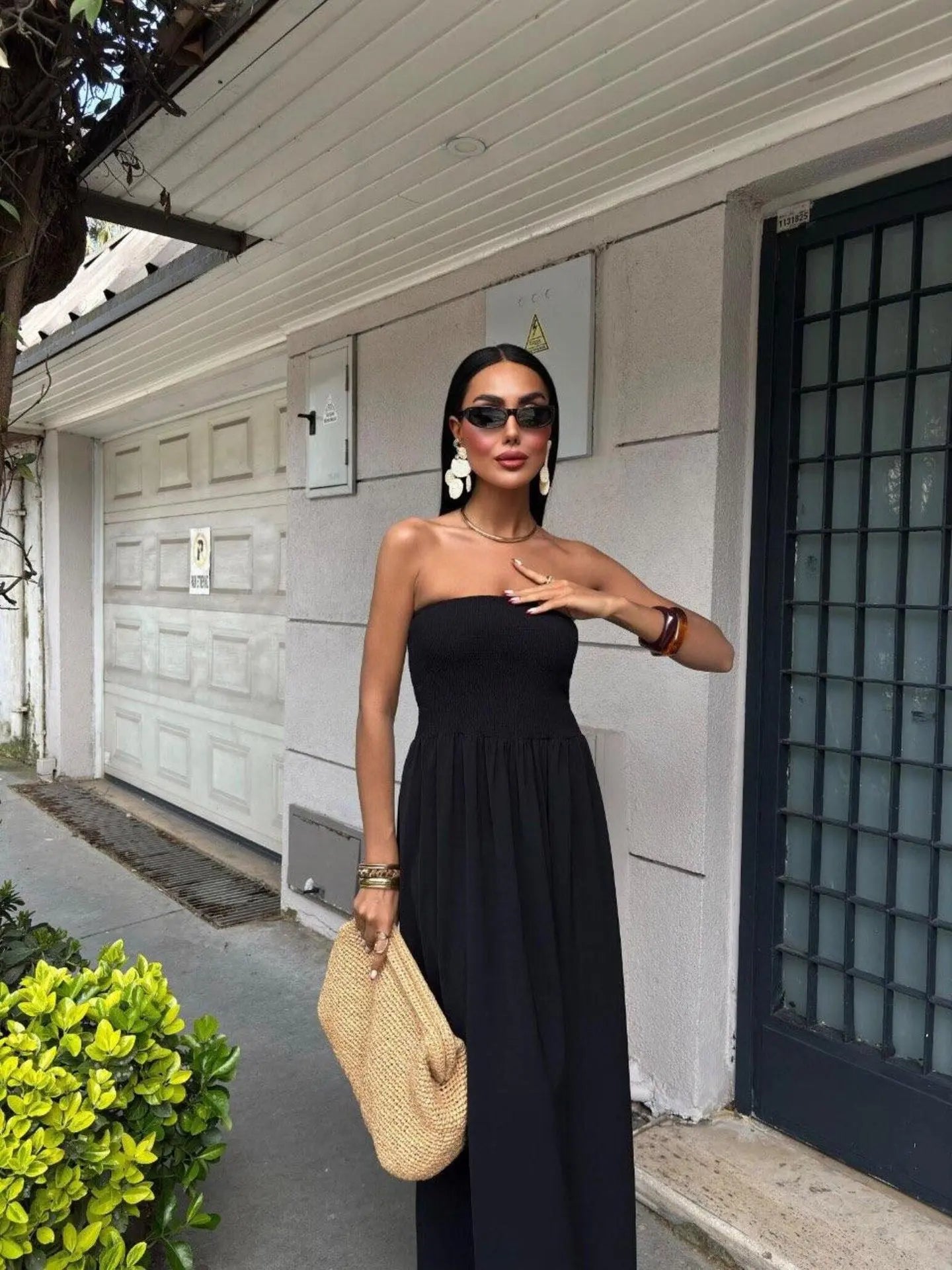 Elegant Strapless Dress