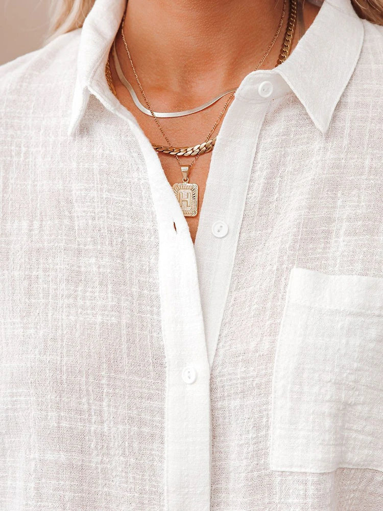 Classic Collar Casual Shirt
