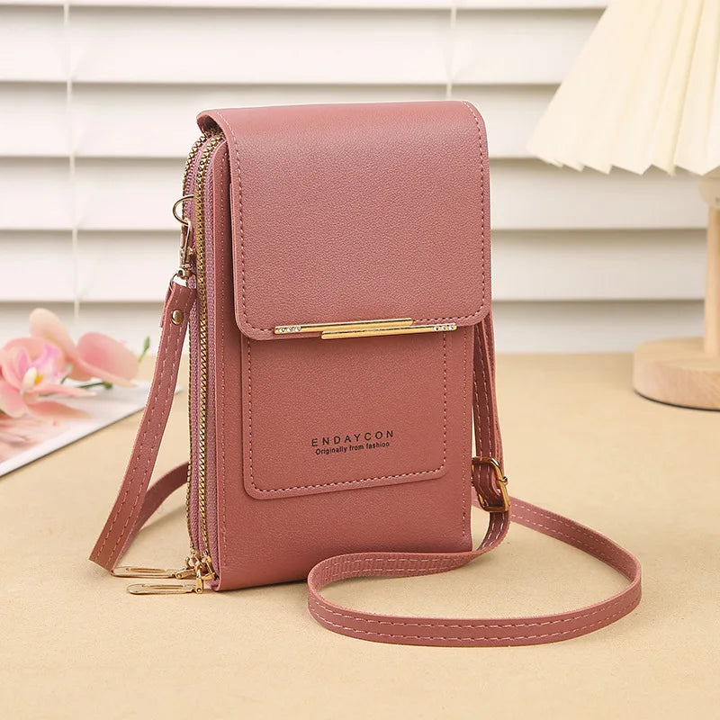 Women's Box Crossbody Phone Bag