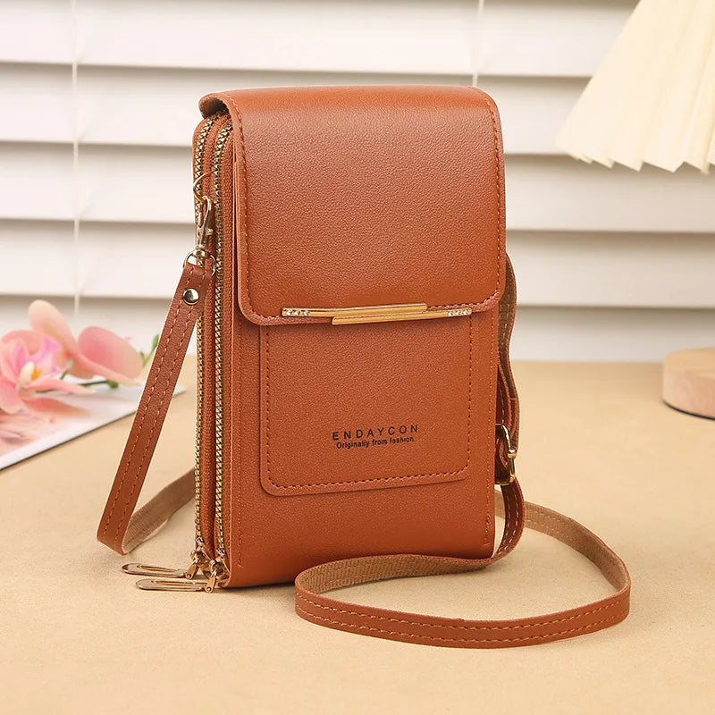 Women's Box Crossbody Phone Bag