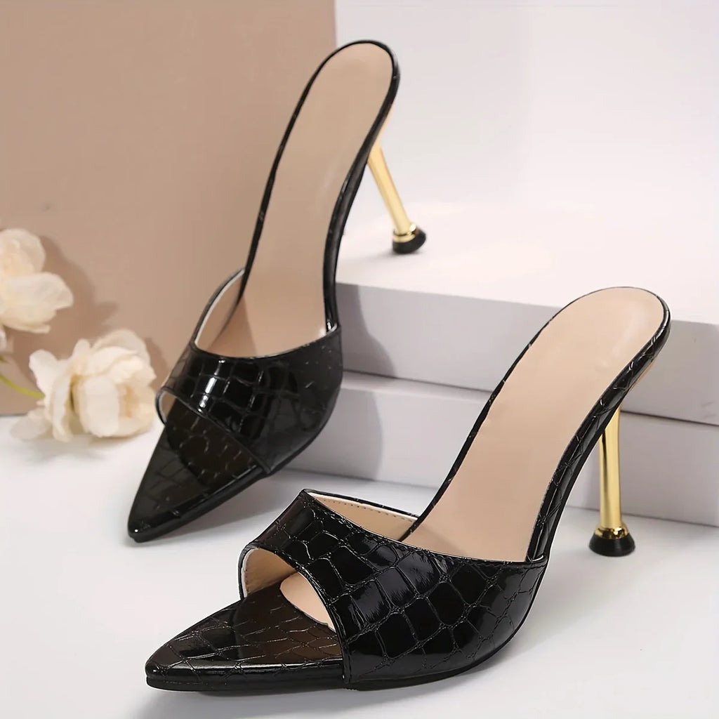 Elegant Slip-On Heels
