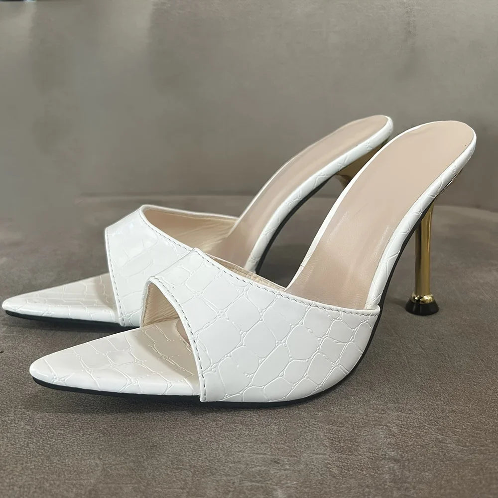 Elegant Slip-On Heels
