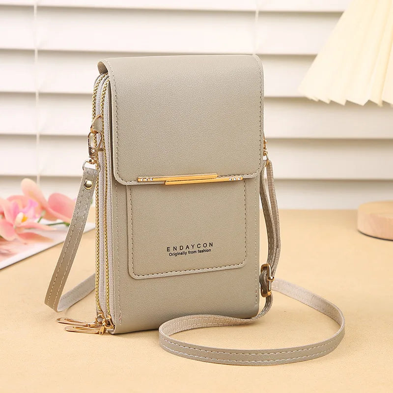 Women's Box Crossbody Phone Bag