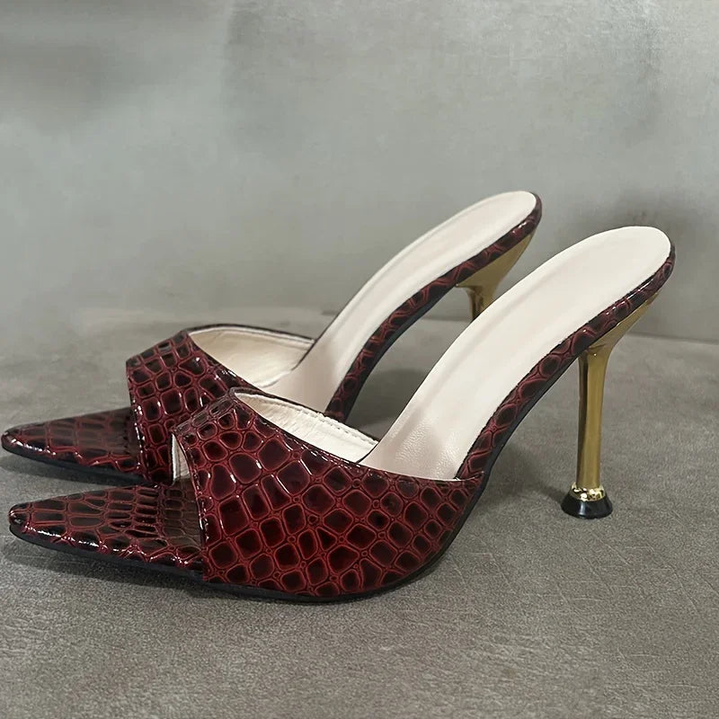Elegant Slip-On Heels