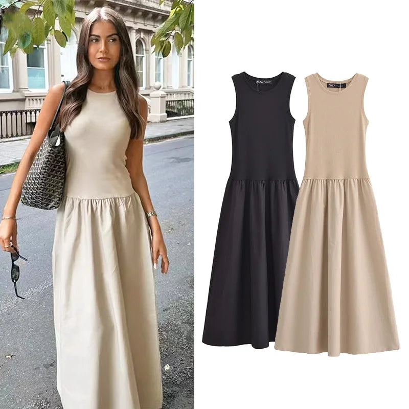 Sleeveless Maxi Dress