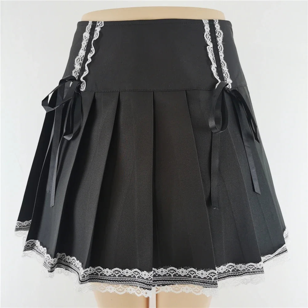 Women's Punk A-Line Mini Skirt