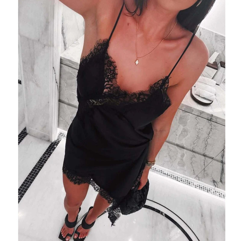 Satin Summer Dress