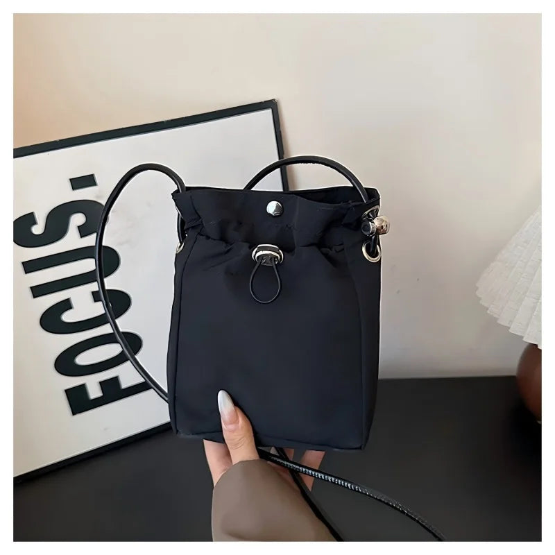 Compact Nylon Crossbody Bag