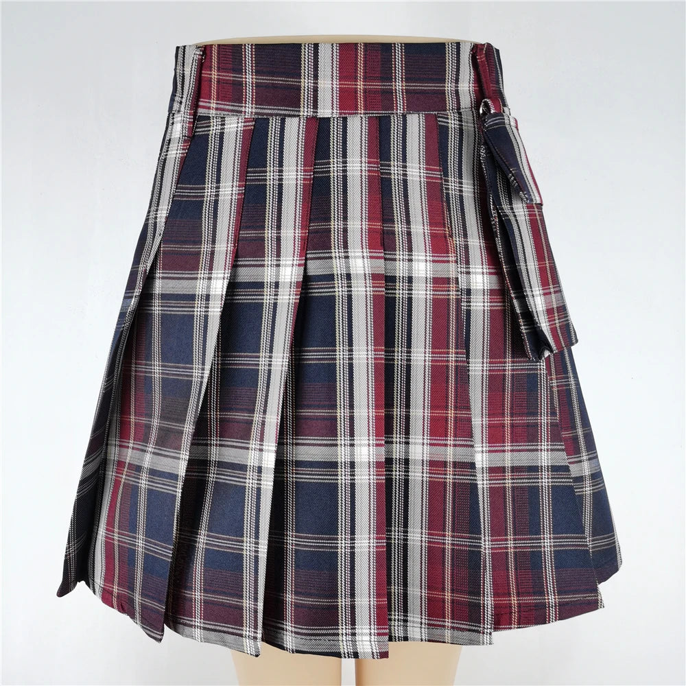 Women's Punk A-Line Mini Skirt