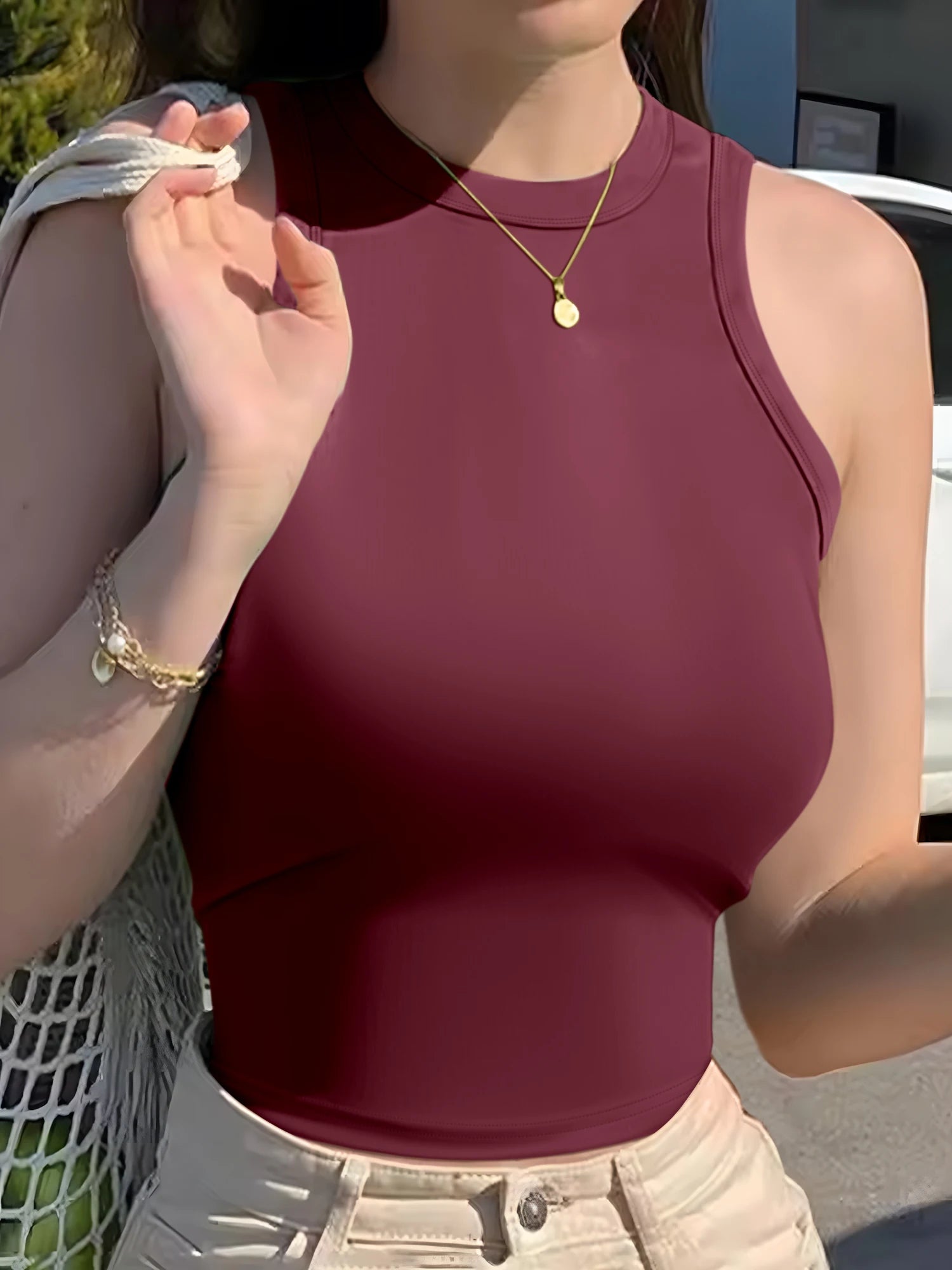 Sleeveless Camisole Top