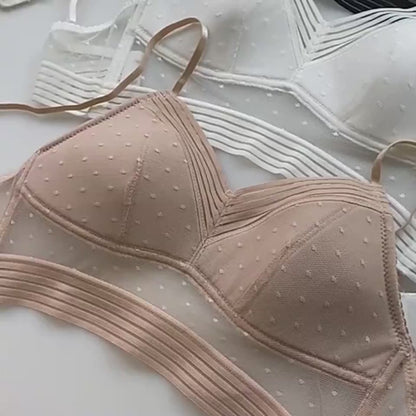 Backless Bra Invisible Bralette Thin Lace Wedding 